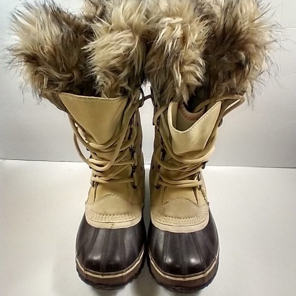 Sorel Joan of Arctic Waterproof Winter Snow Boots Women’s sz 5 - Picture 2 of 8